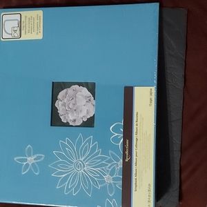 Sealed Recollections Scrapbook Album Blue/White 12.5in.Hx15in.W.
